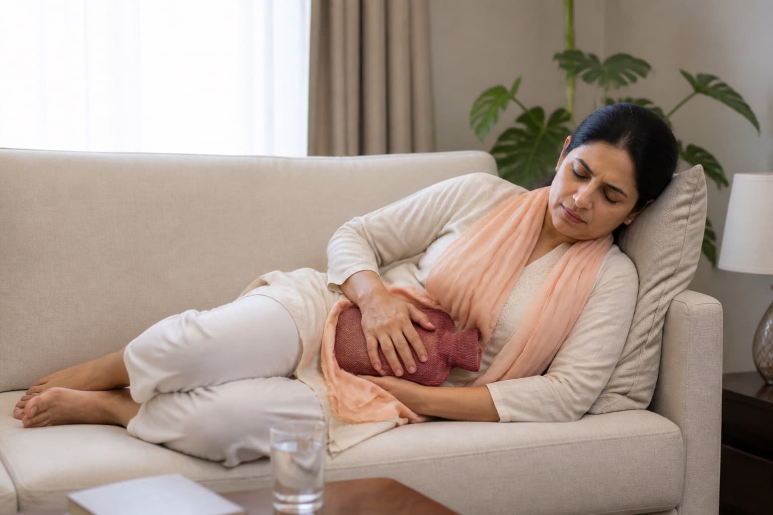 A doctor consulting with a woman about reproductive health in clinic